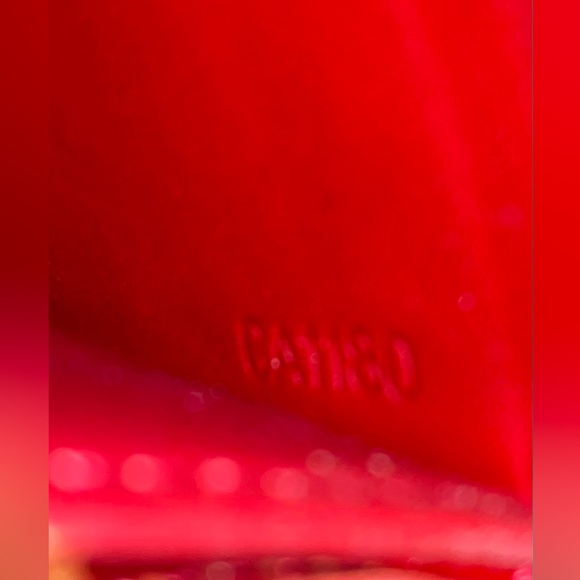 Louis Vuitton Monogram Vernis Patent Leather continental Wallet Scarlet Red - Picture 16 of 16